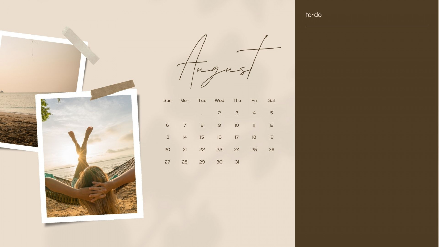 August Wallpapers Calendar Backgrounds () - AnjaHome