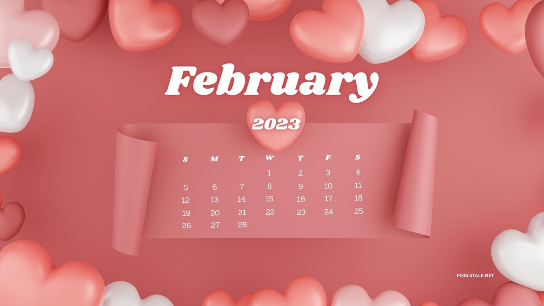 February  Calendar Desktop Wallpaper Discover more  Days