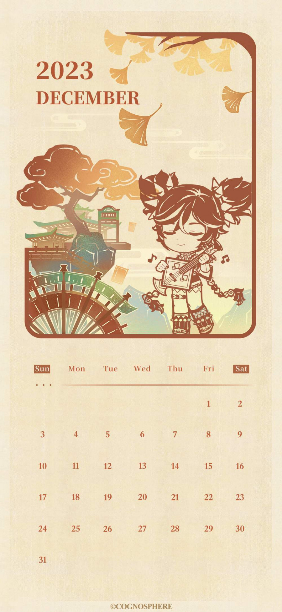 Genshin Impact Lantern Rite  Calendar and Wallpapers Shared