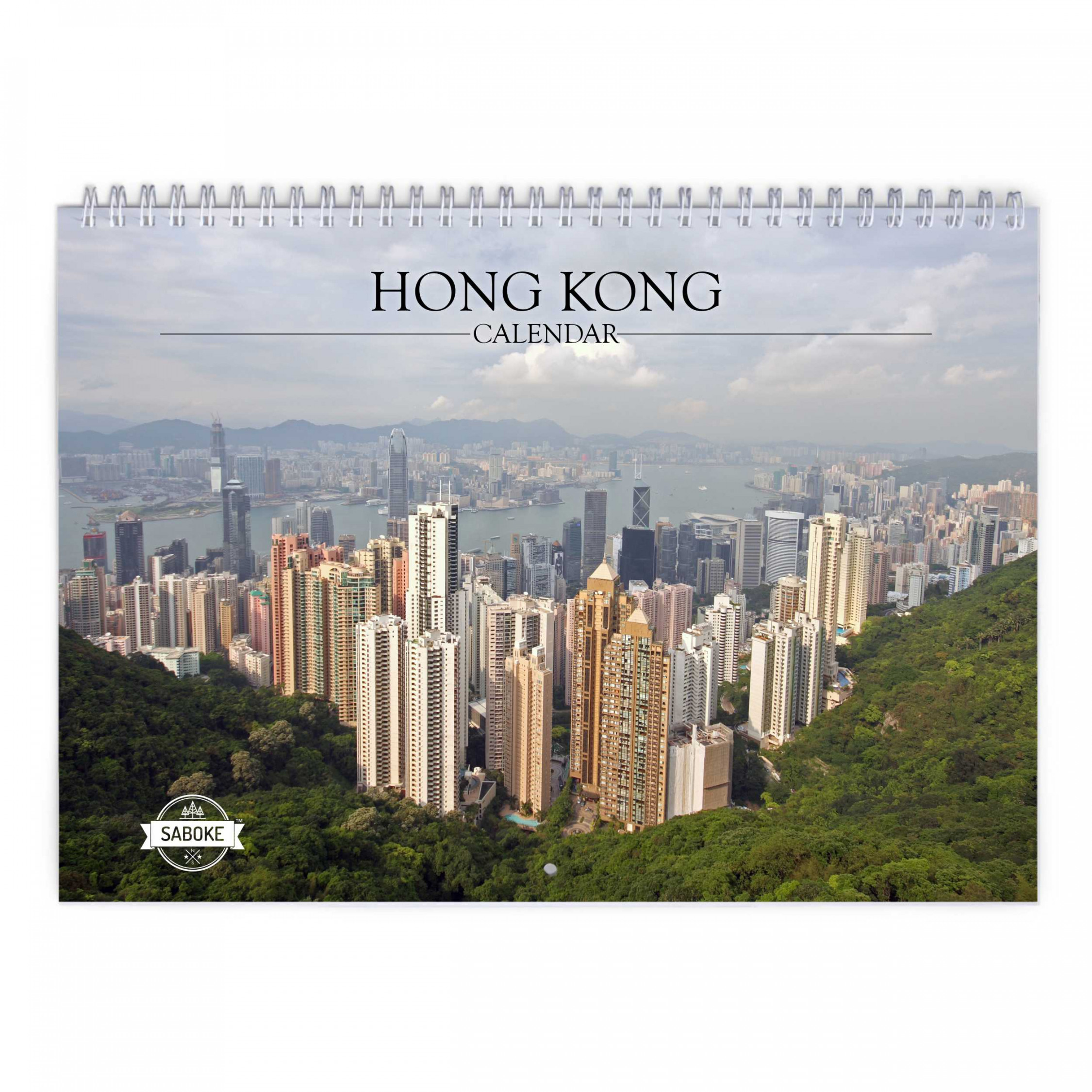 Hong Kong  Wall Calendar