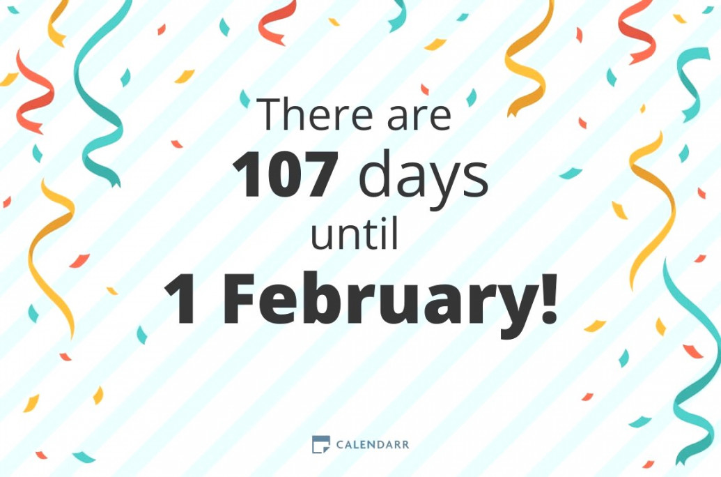 How many days until  February - Calendarr