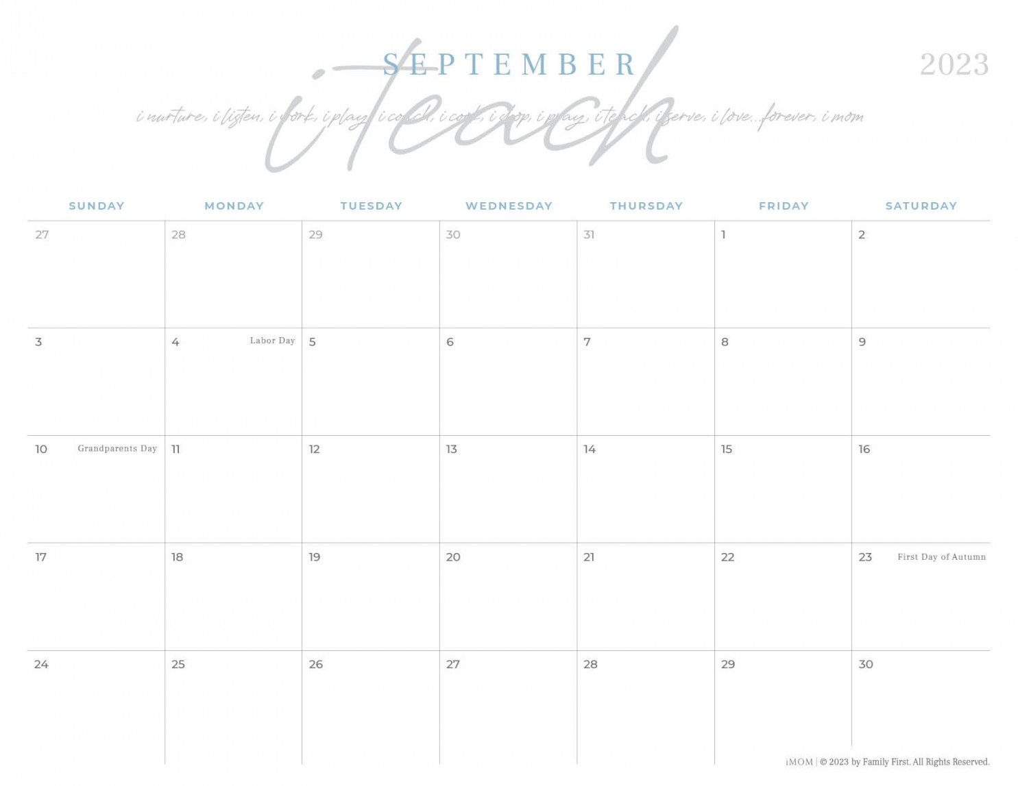 - Printable Calendars: Free Printable Calendar Designs - iMOM