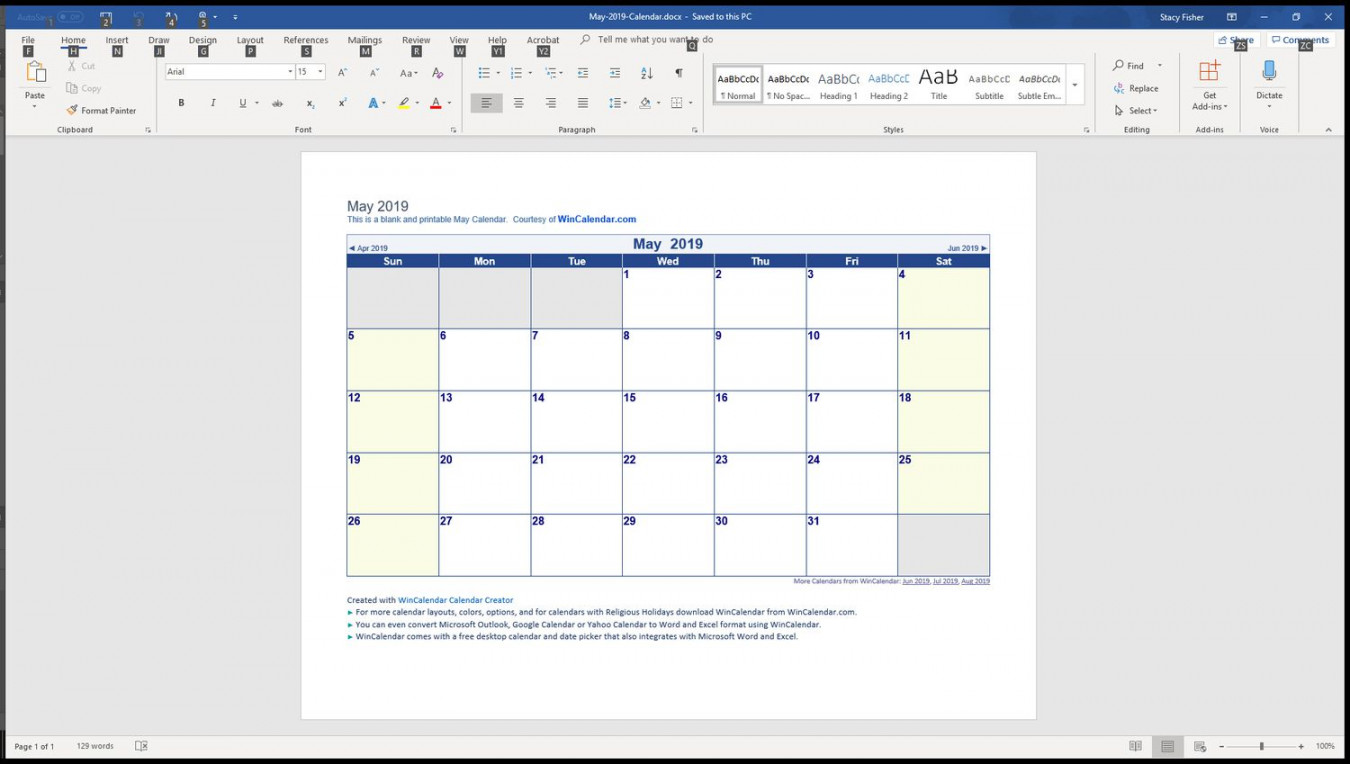 Top Place to Find Free Calendar Templates for Word