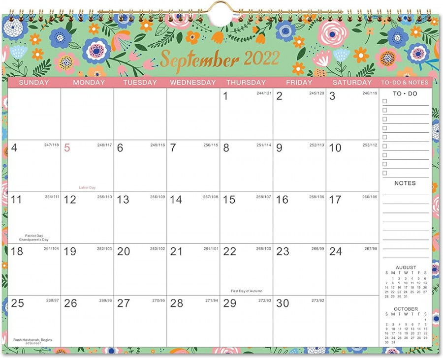 Wall Calendar - Wall Calendar , September  - December