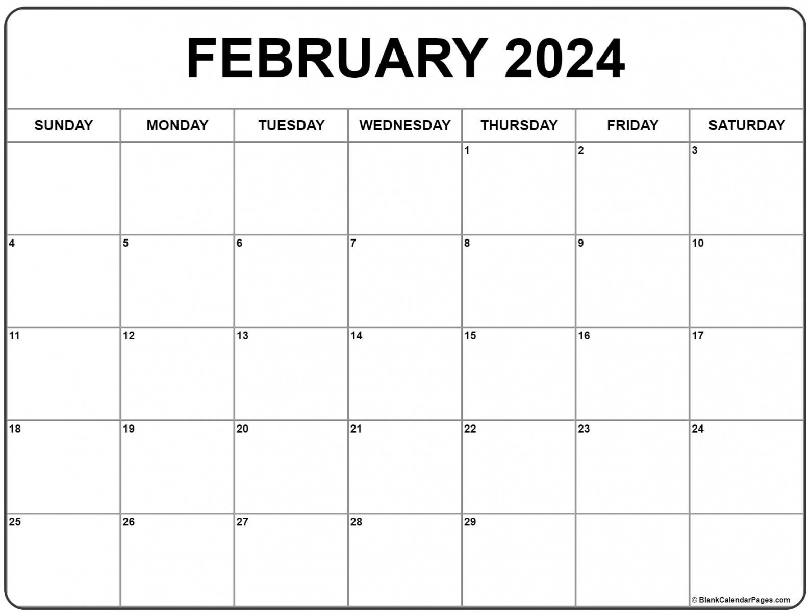 February  calendar  free printable calendar