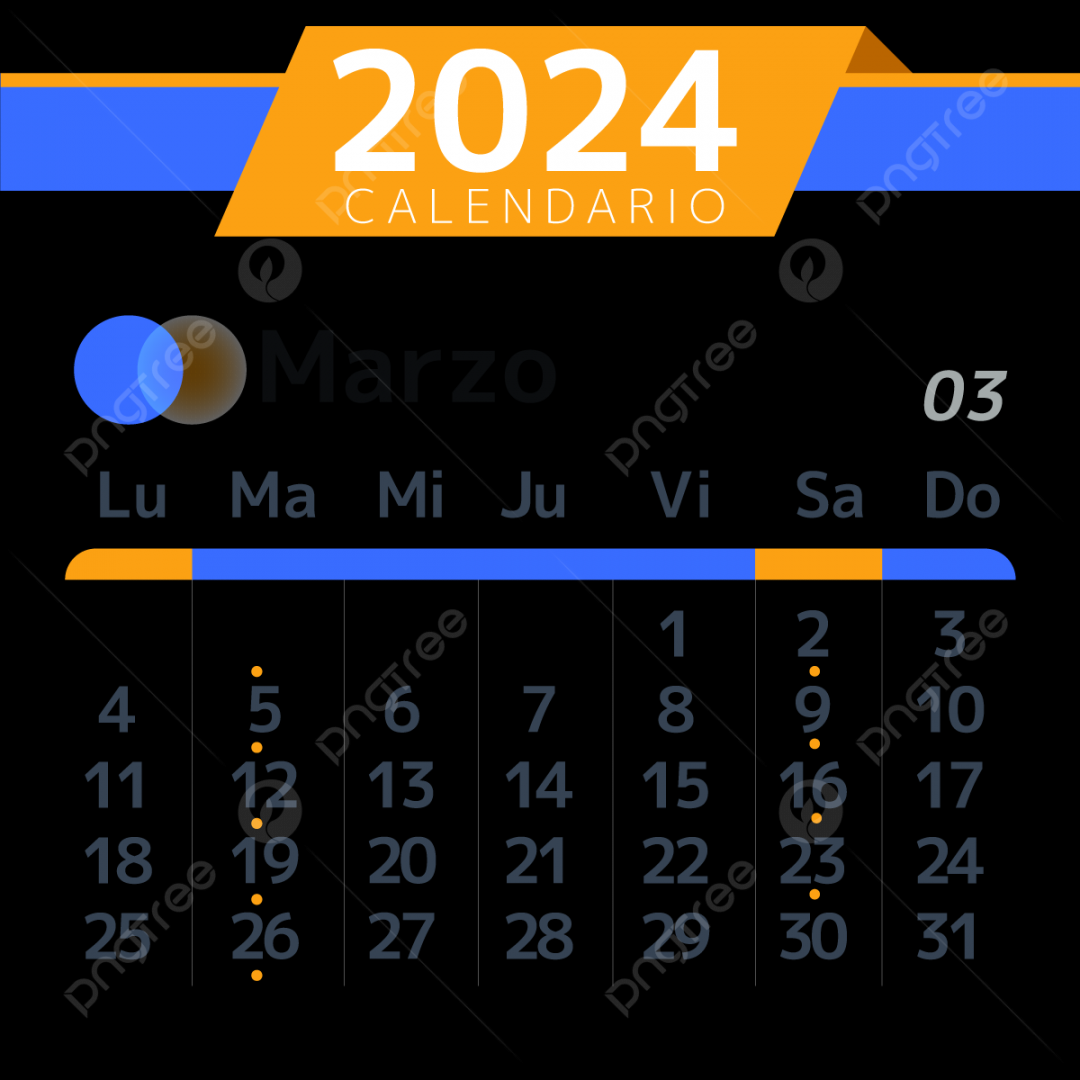 Spanish Calendar Geometric March, Two Thousand And Twenty