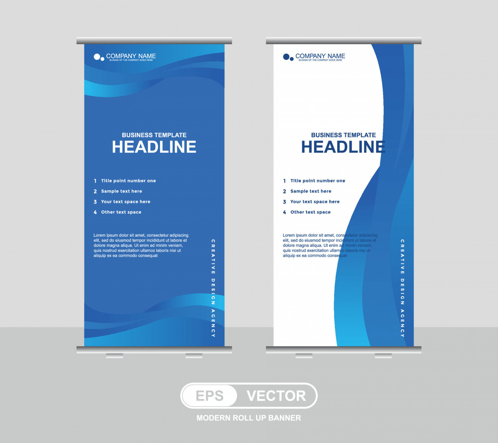 x banner template suitable for business  Vector Art at