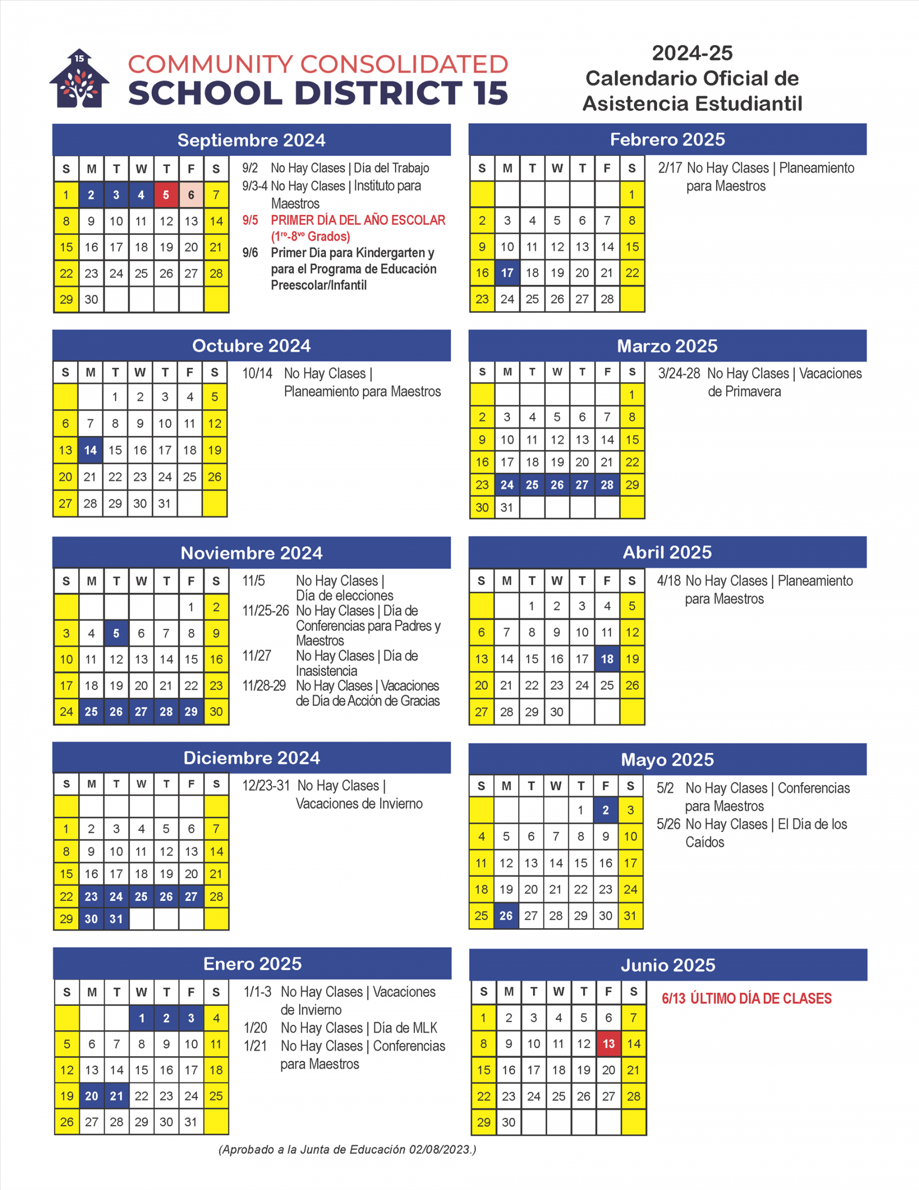 Calendars / - Official School Calendar