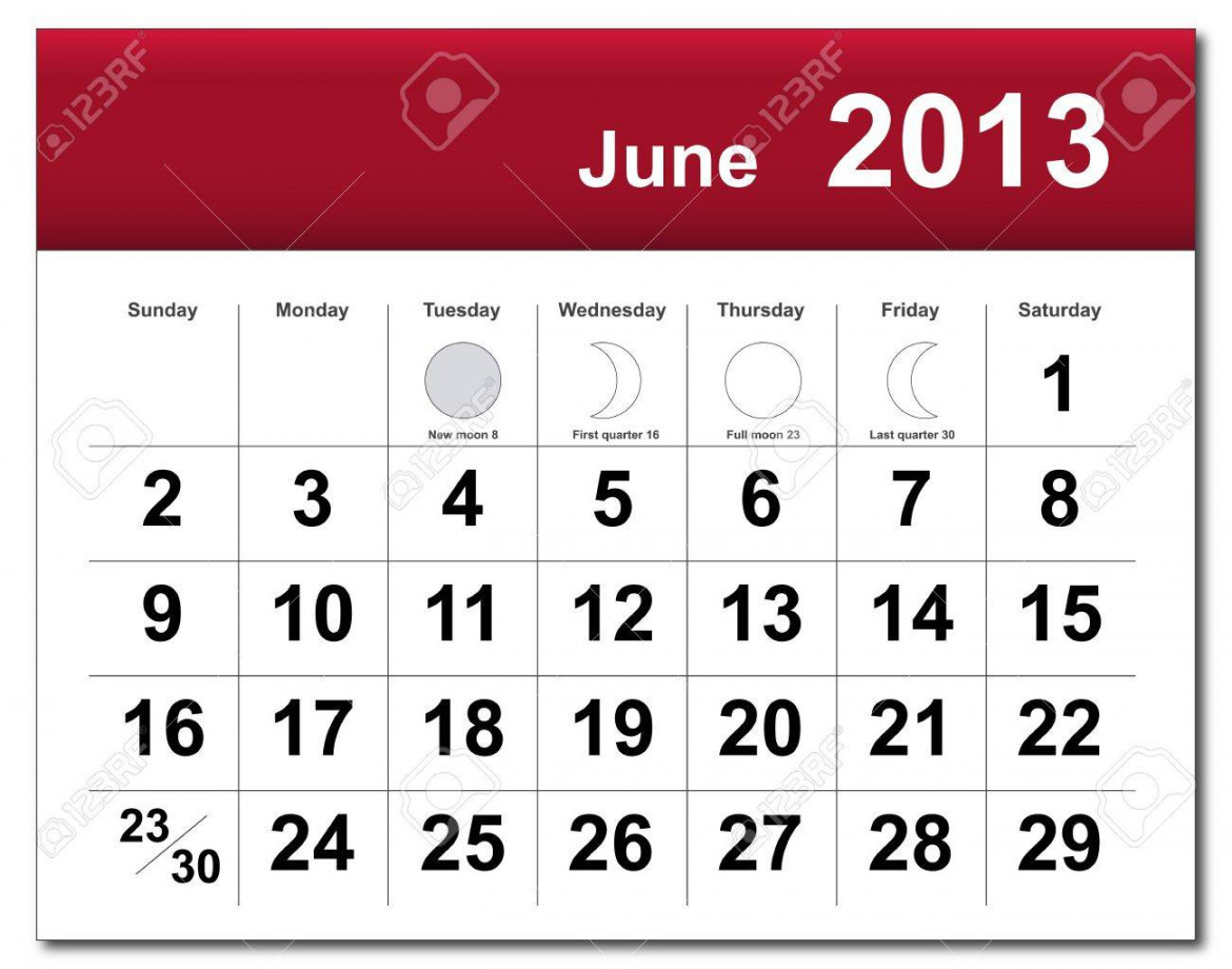 June  Calendar