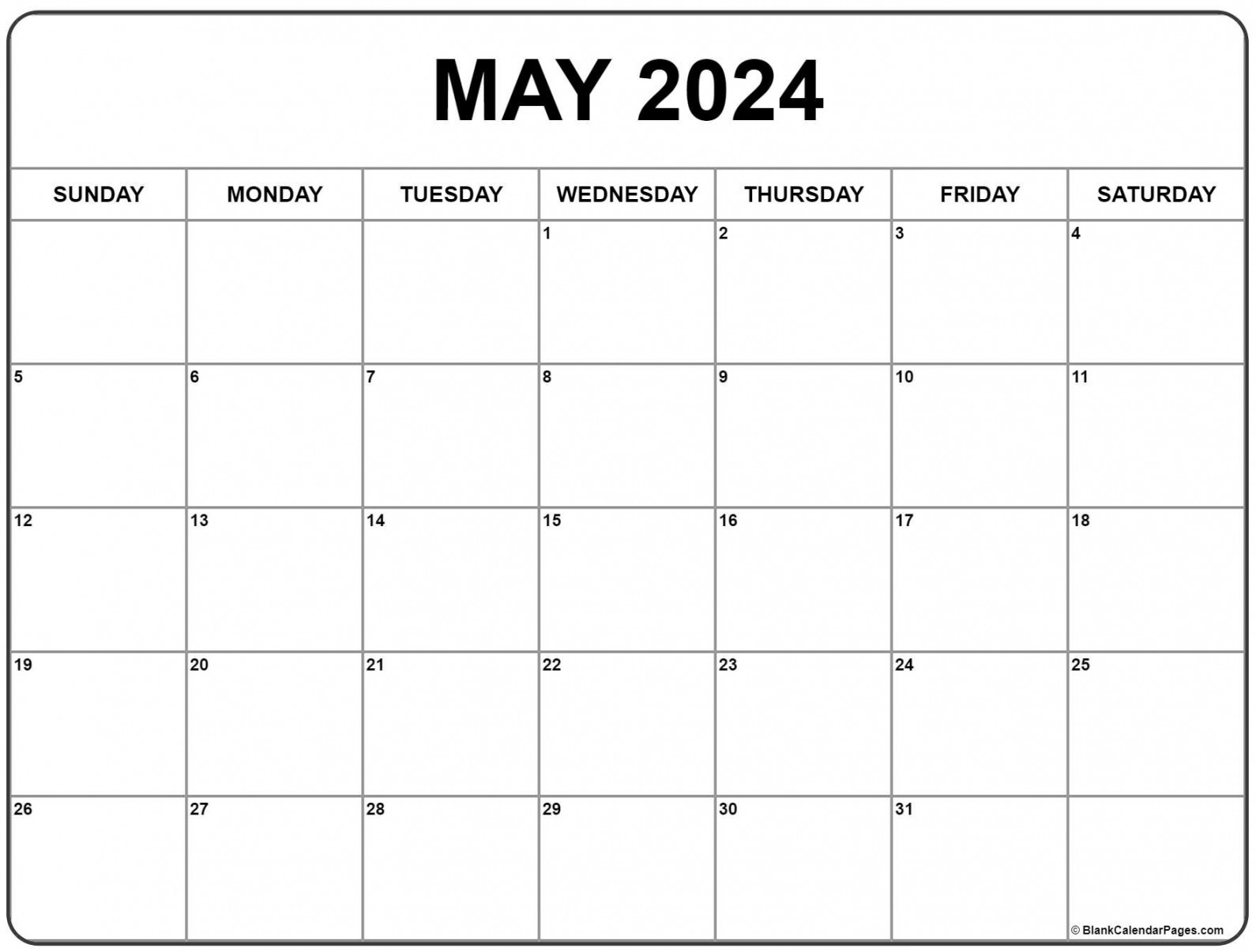 May  calendar  free printable calendar