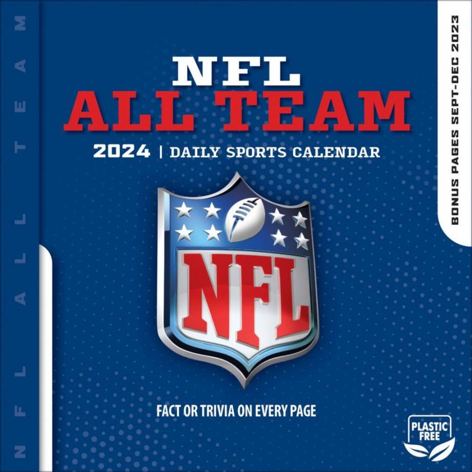 NFL All Team  Desk Calendar