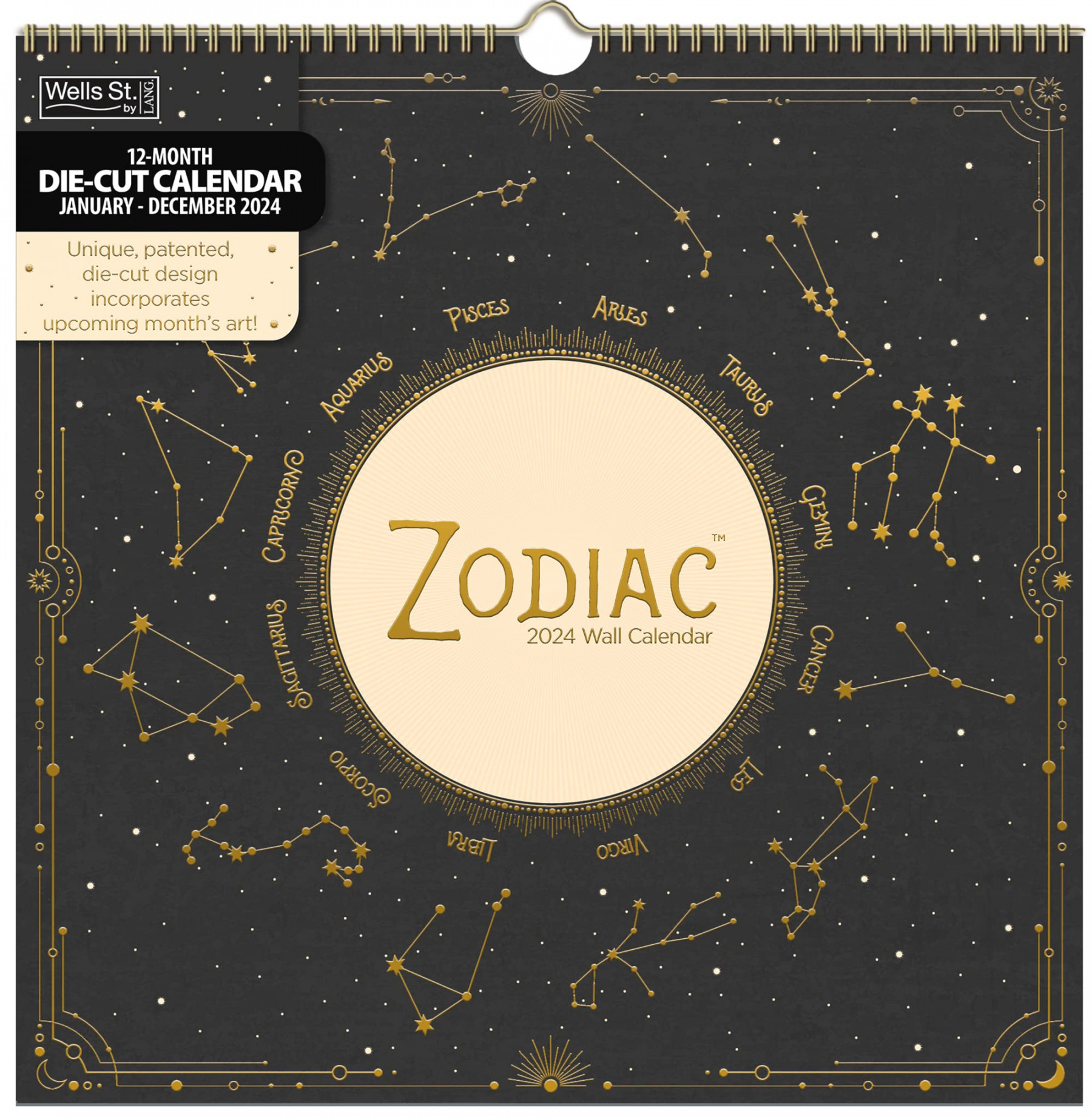 WSBL Zodiac  X Die-Cut Spiral Calendar ()