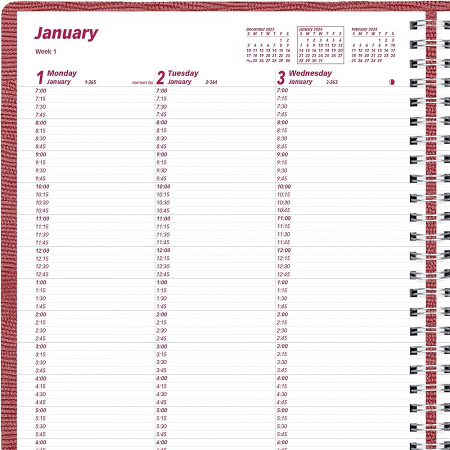 Brownline  Essential Weekly Planner, Appointment Book,