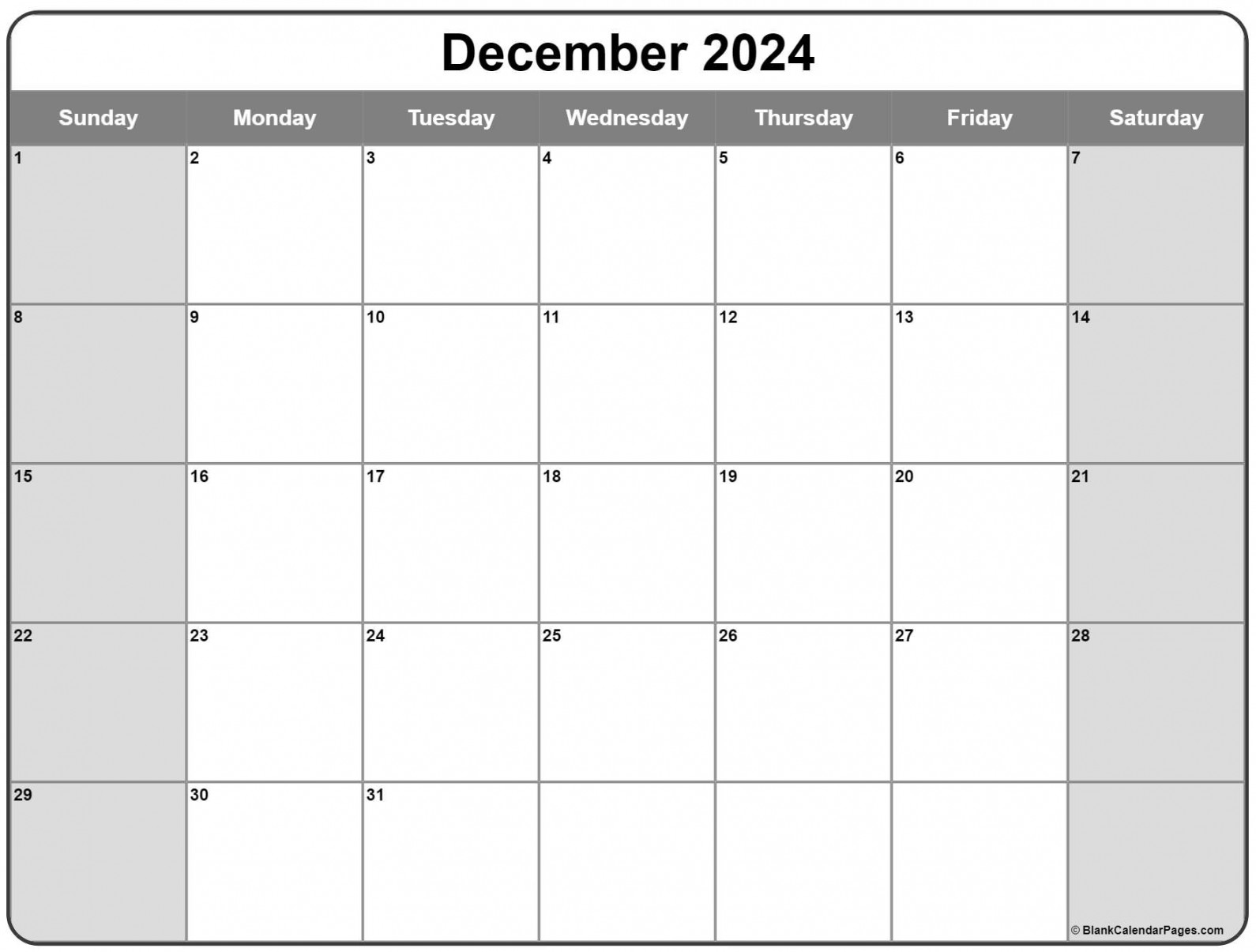 December  calendar  free printable calendar