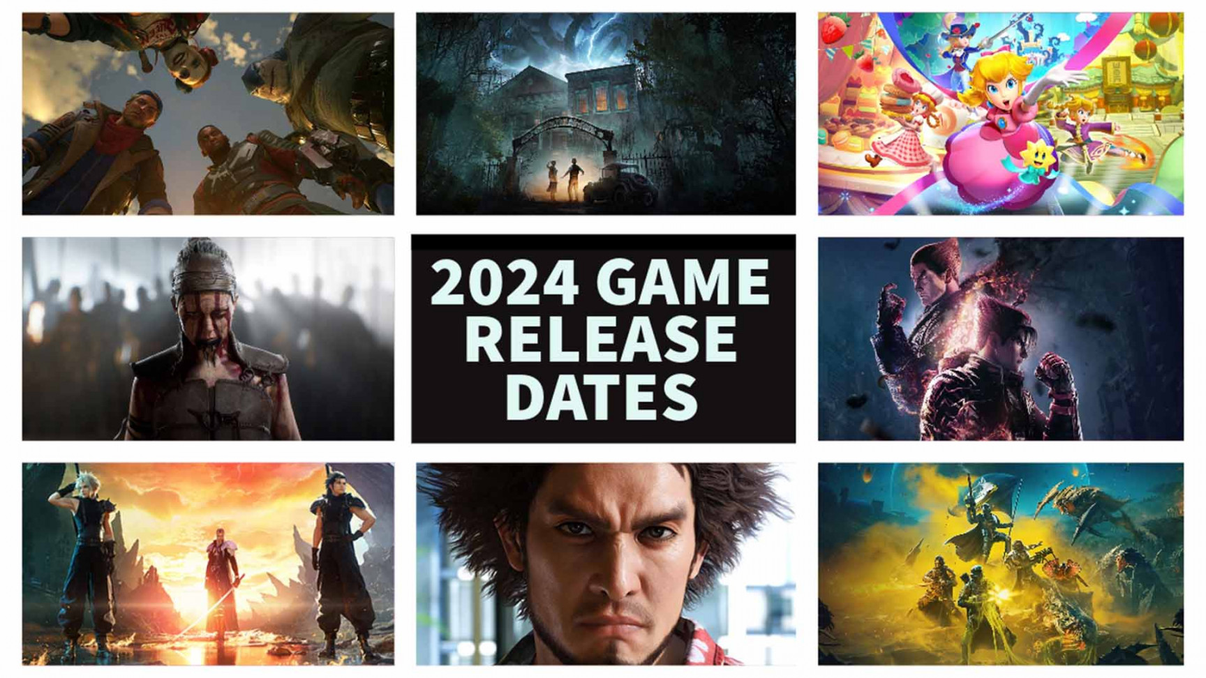Game release dates : all the PC, PS, Xbox, and Nintendo