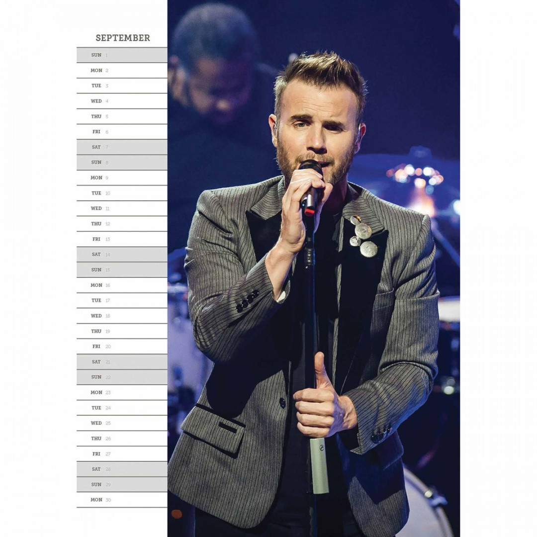 Gary Barlow A Calendar