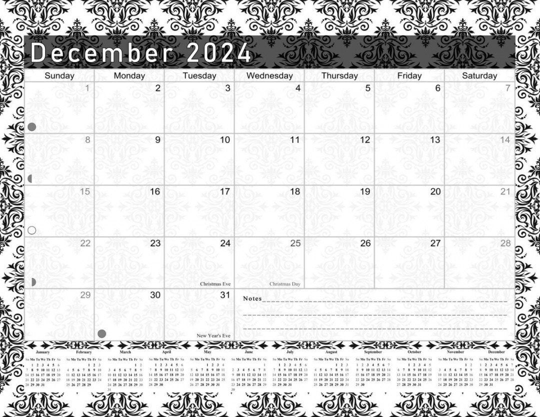 Monthly Spiral-Bound Wall/Desk Calendar -  Months - (Edition #)