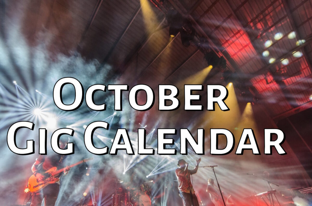 October  Gig Calendar - Live Music Australia