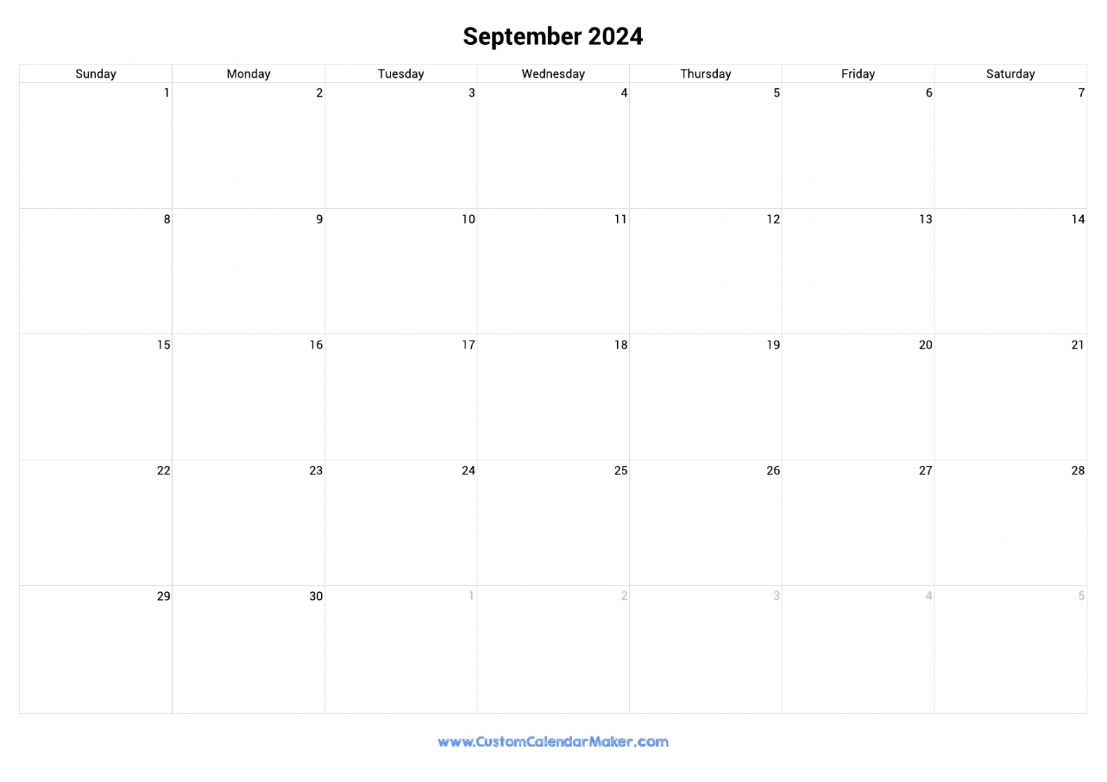 September  Printable Calendar With Australia Holidays