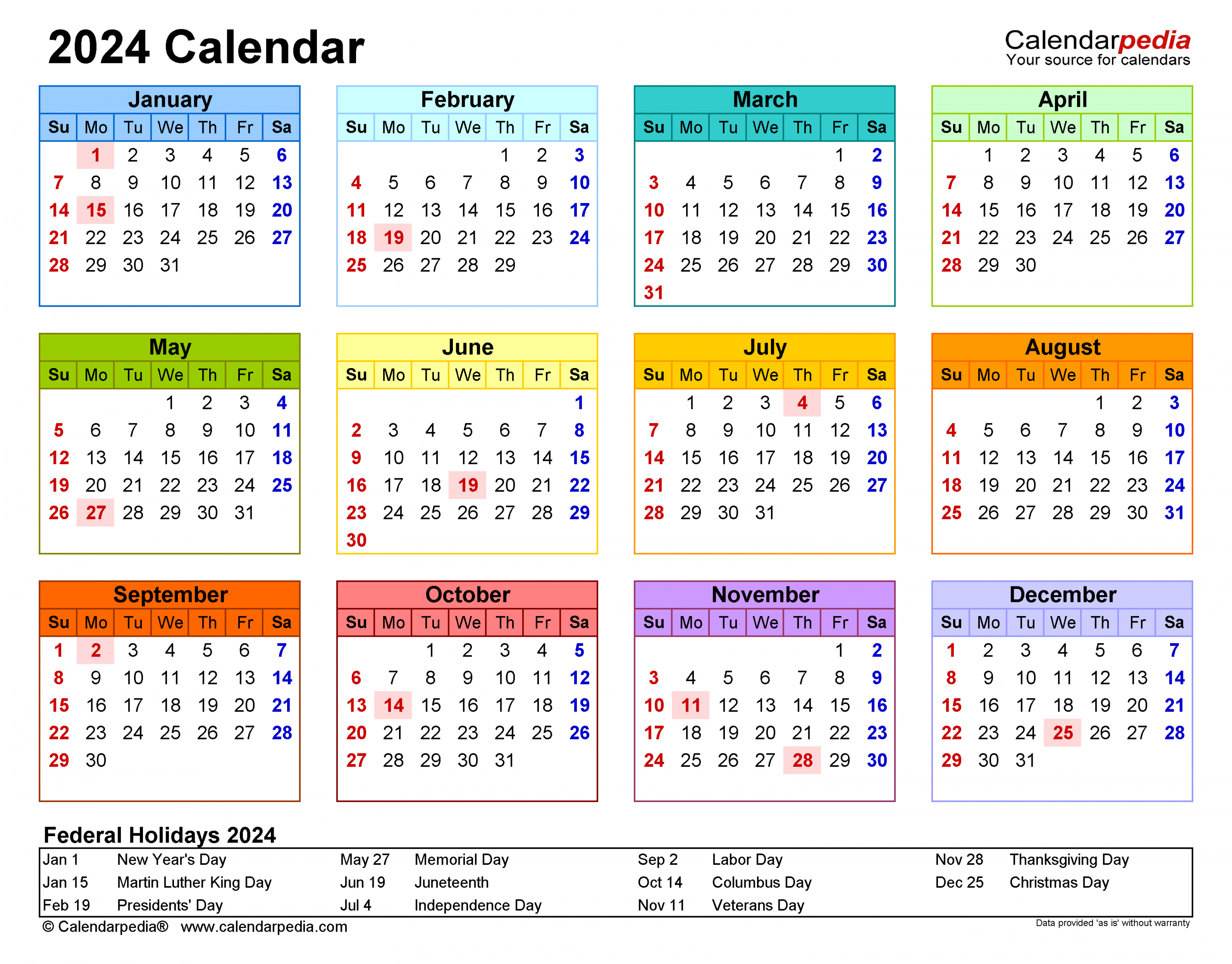 Calendar - Free Printable Excel Templates - Calendarpedia