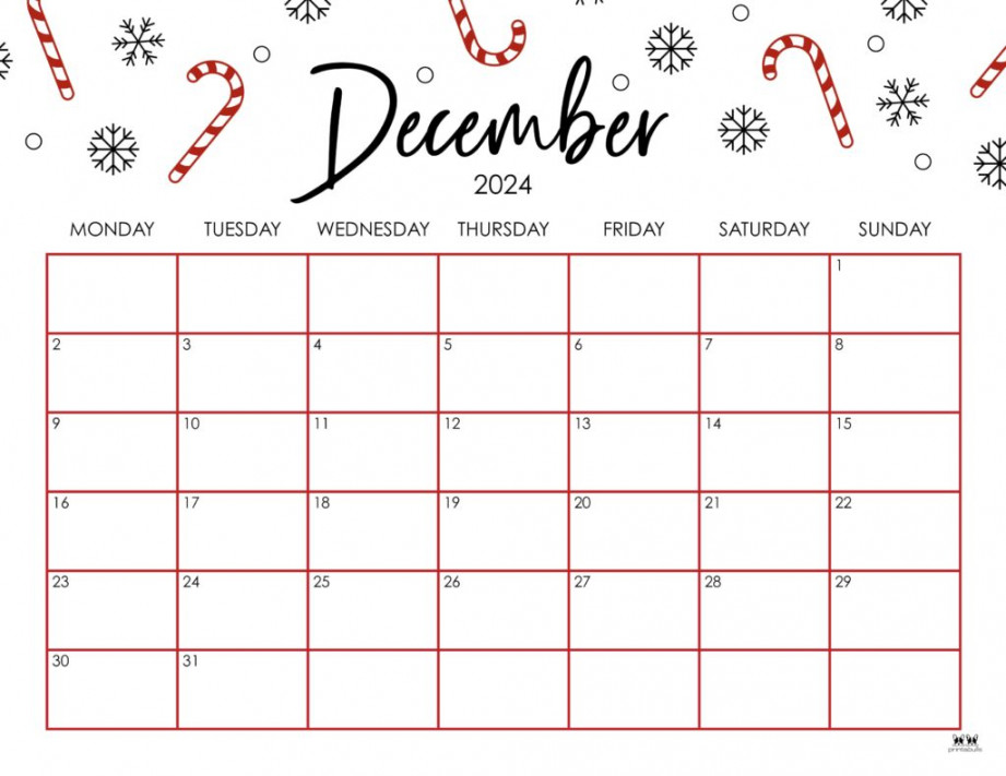 December calendars free printables printabulls