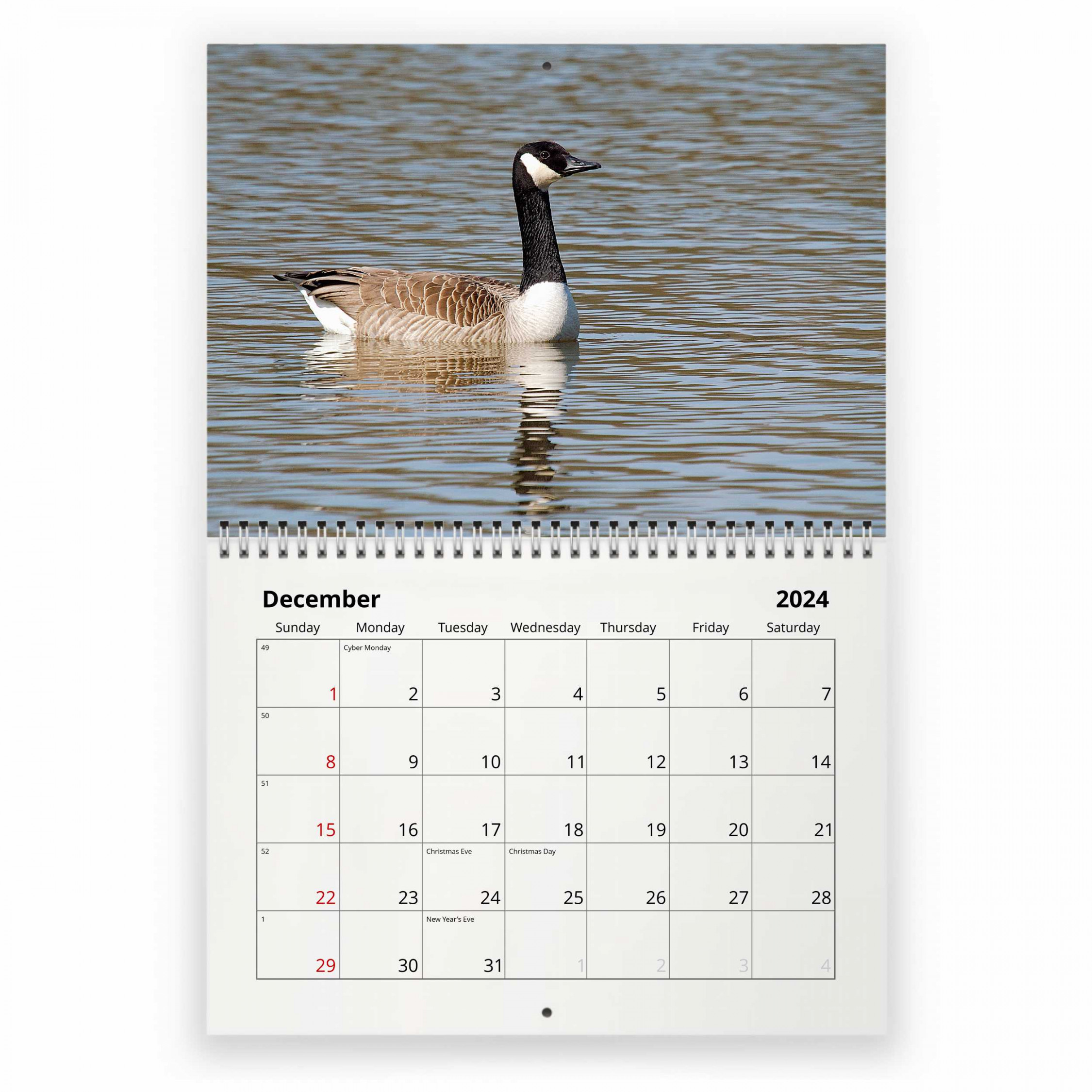 Goose  Wall Calendar