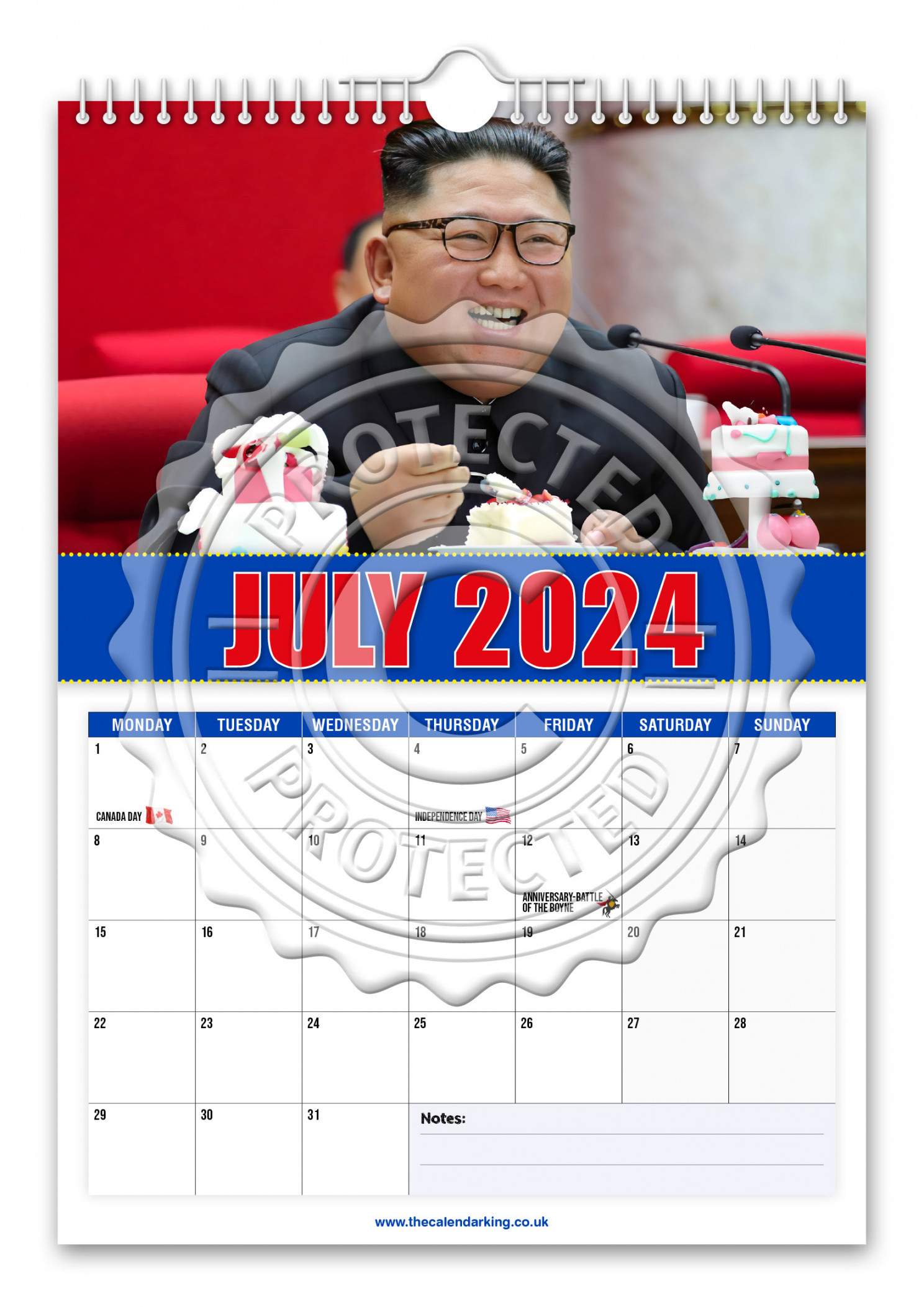 Kim fun a wall calendar the calendar king