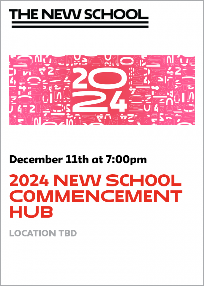 New School Commencement Hub