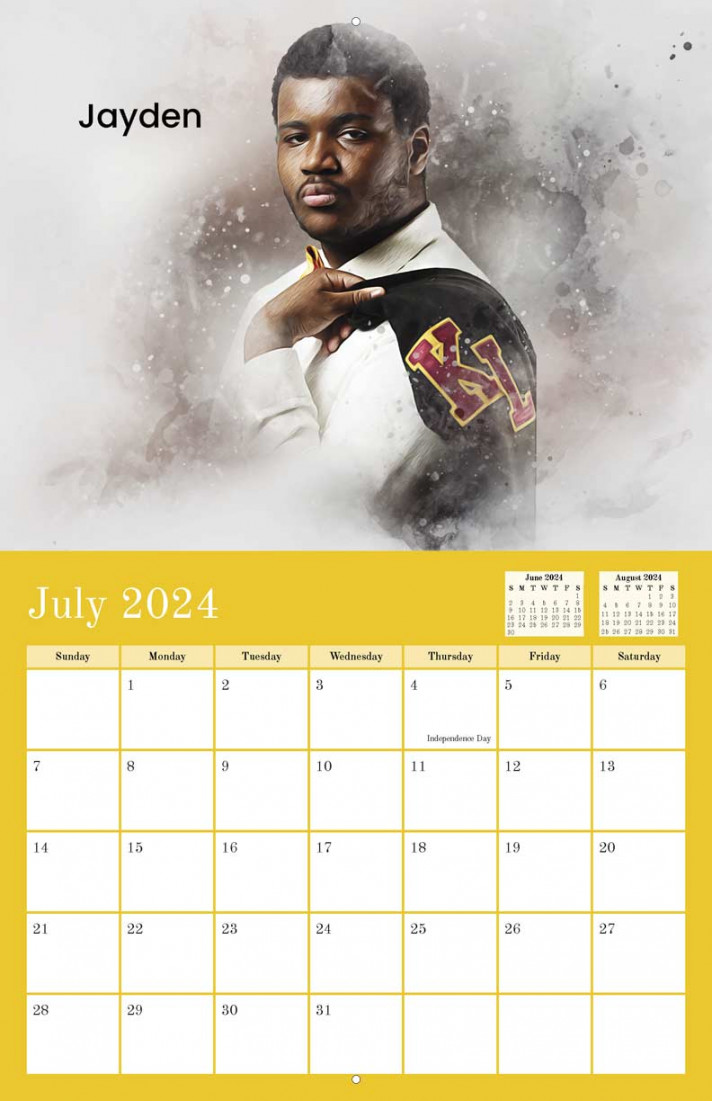 Stamford Alumni Kappa Leauge  Calendar - Yearbox Calendars
