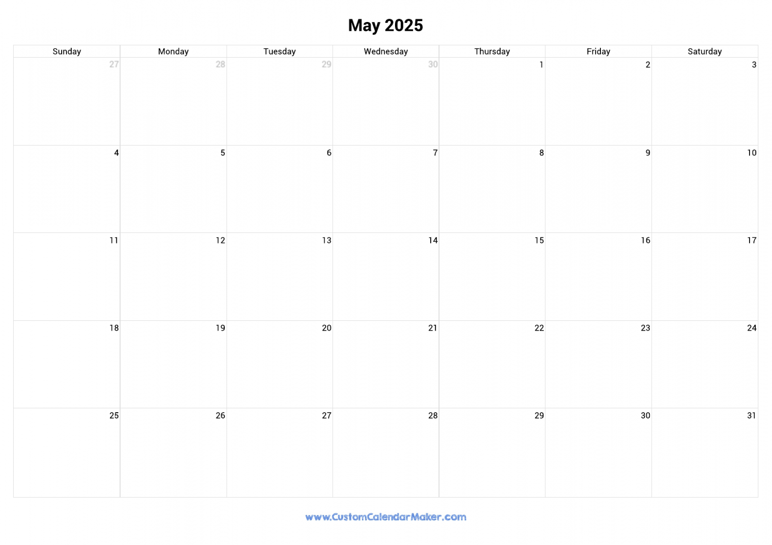 May  Printable Calendar With Australia Holidays