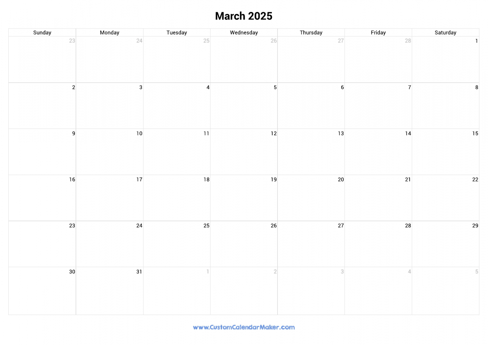 March printable calendar with australia holidays