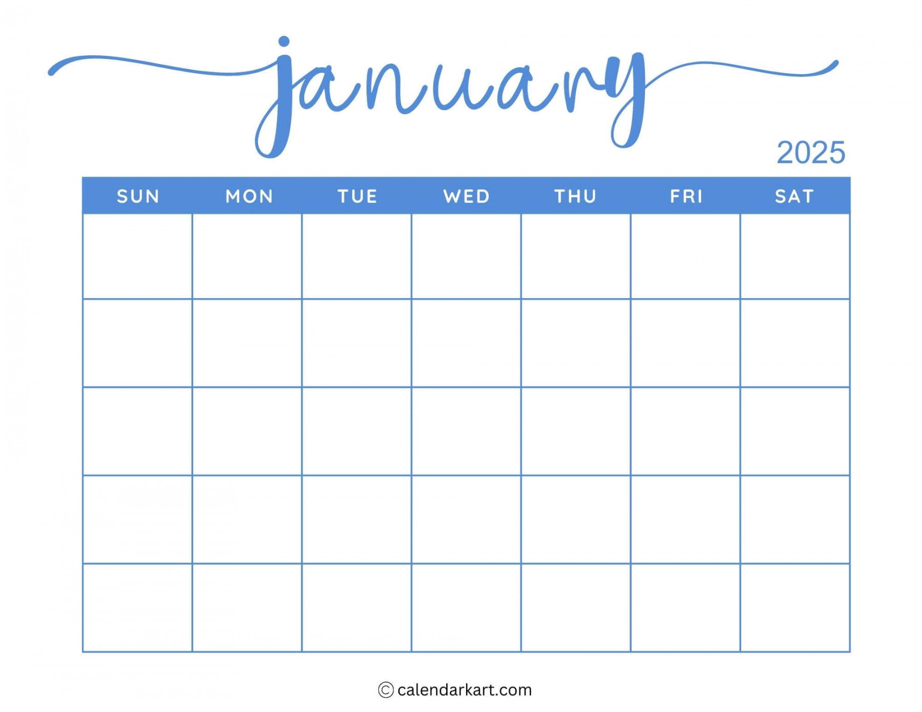 + printable january calendars free pdf calendarkart