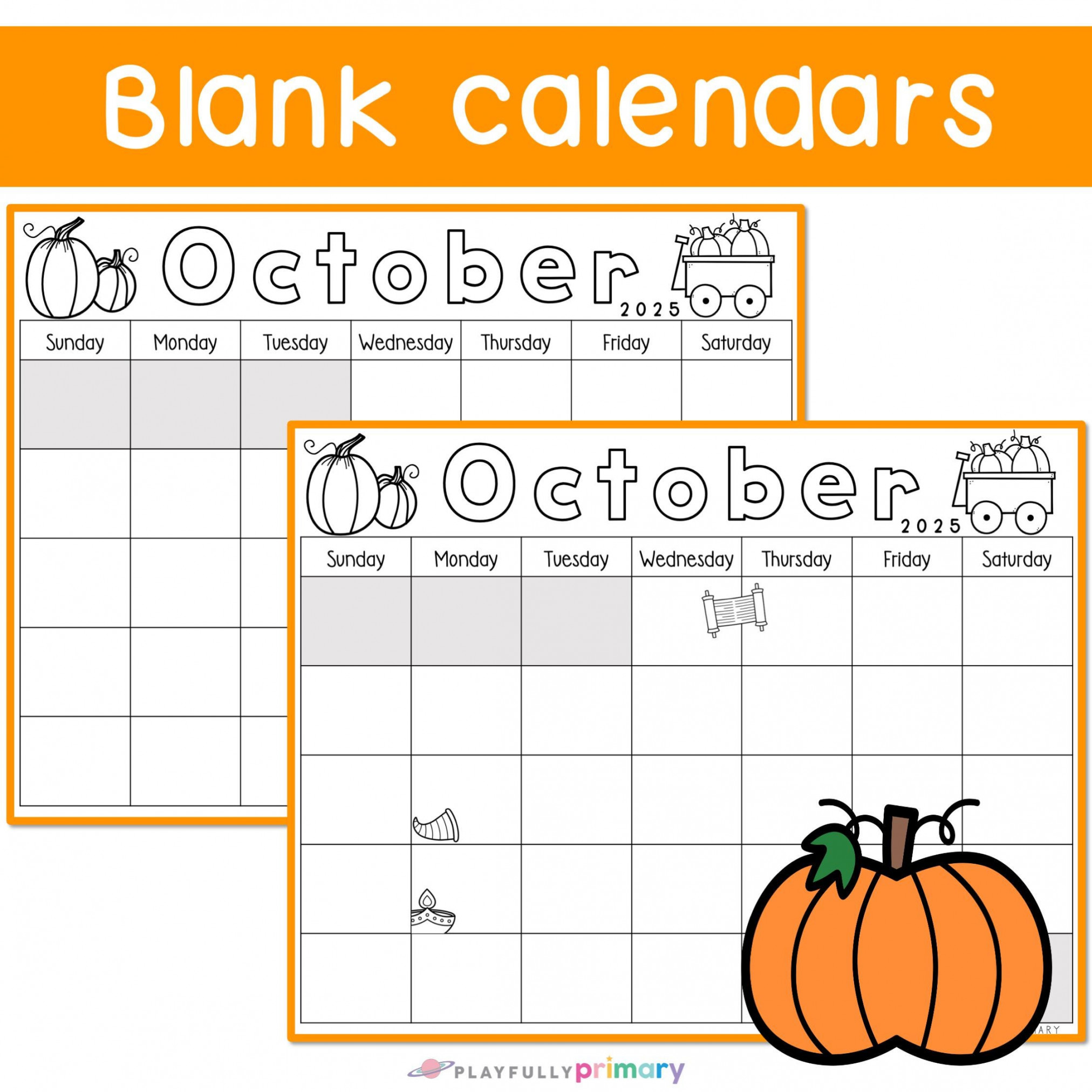 October Calendar  Printable Calendar Tracing Worksheets