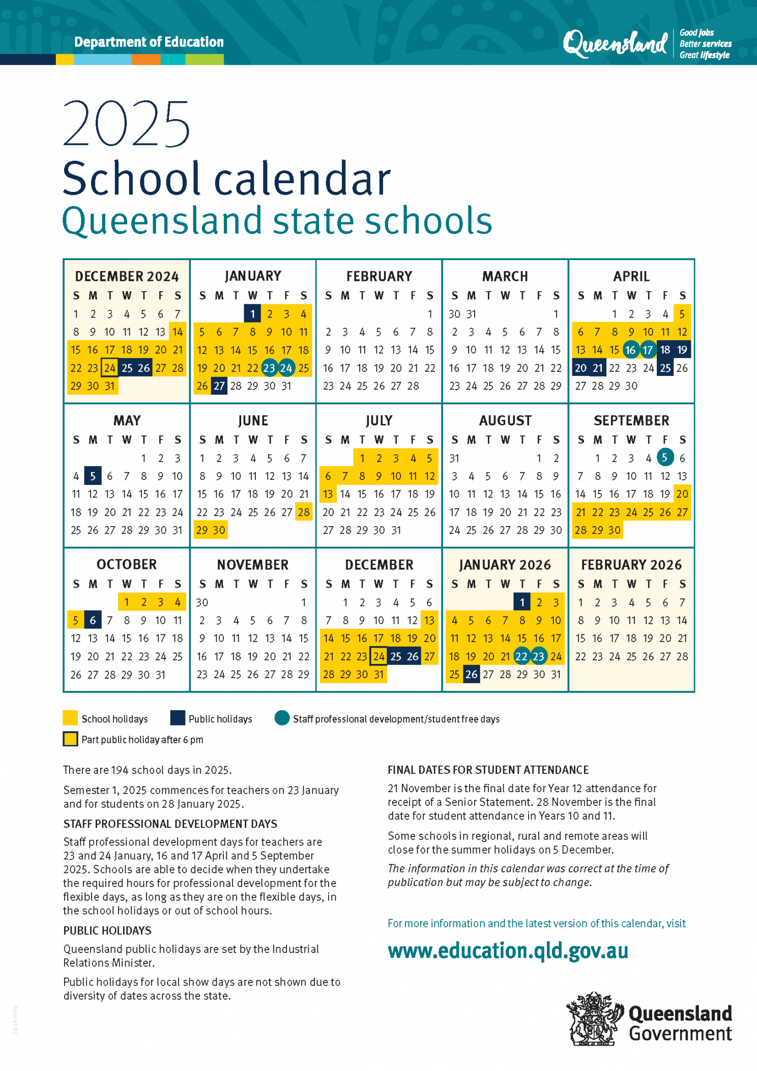 Term Dates